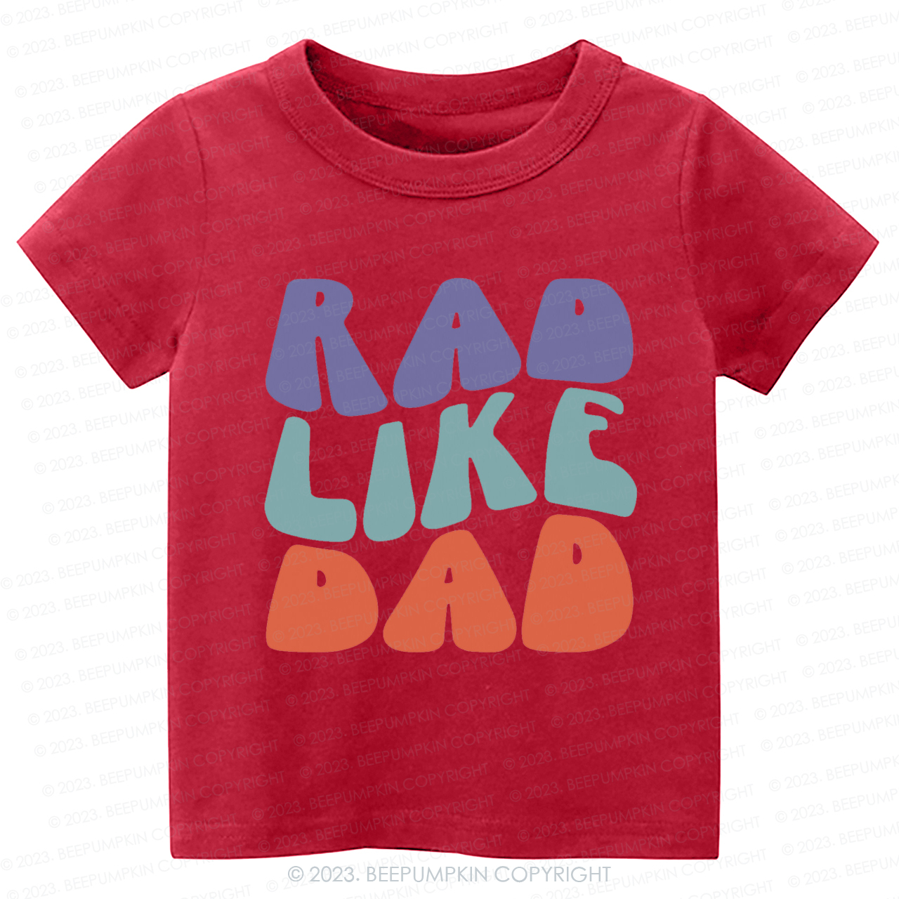 Rad Like Dad  Love My Dad Kids Shirt