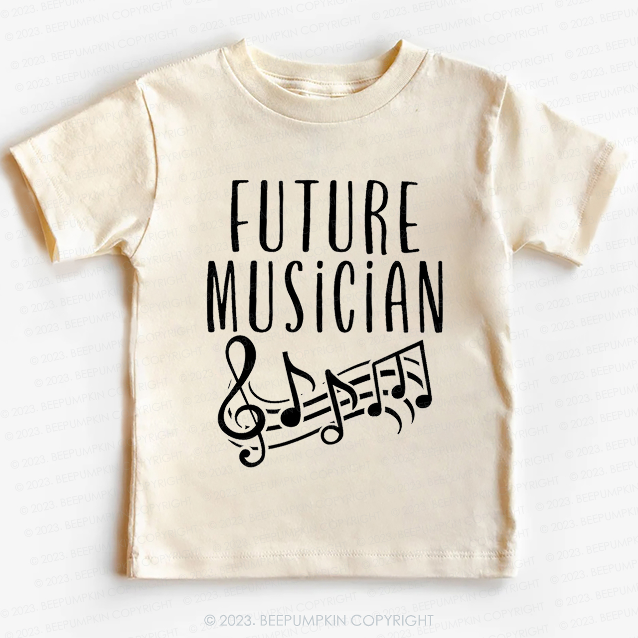 Future Musician Musical notes Kids Shirt