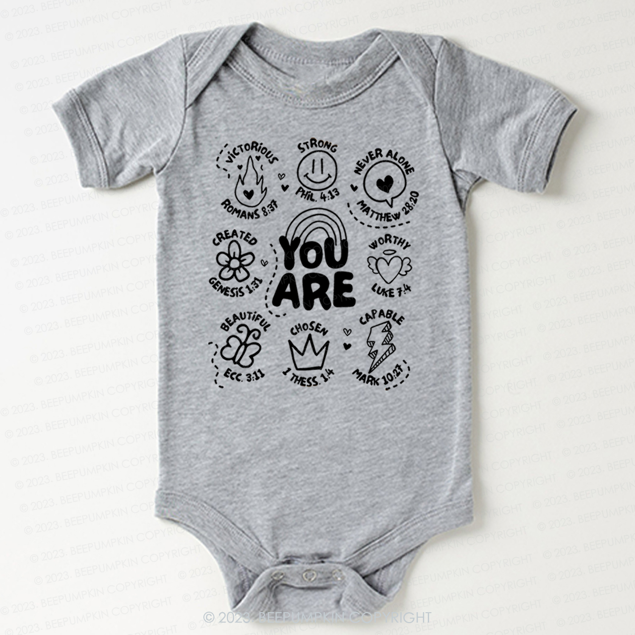 God Says You Are Kids Bodysuit For Baby
