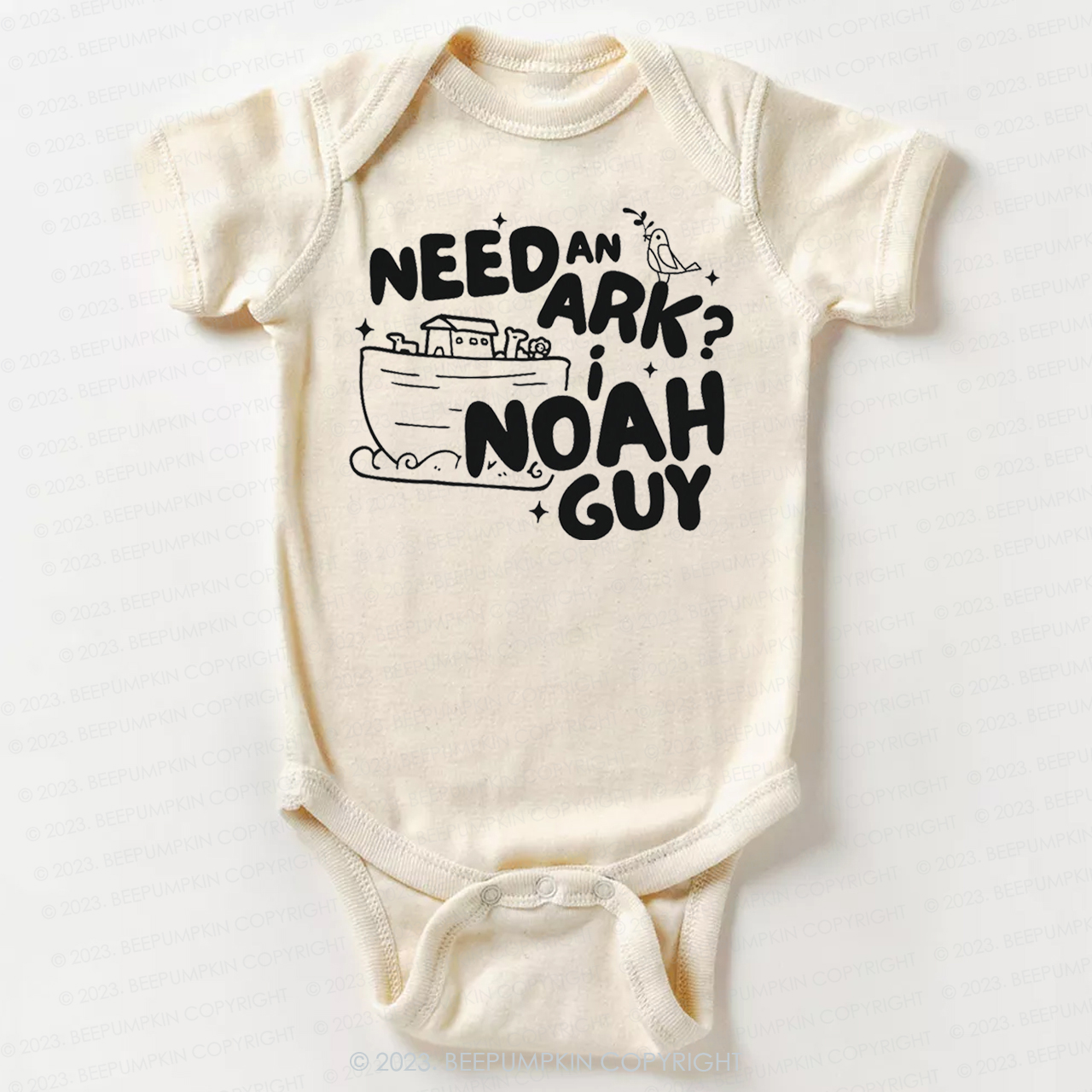 Need An Ark? I Noah Guy Bodysuit For Baby