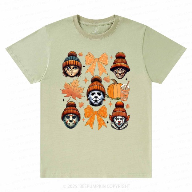 Fall Vibes Horror T-Shirts Beepumpkin 