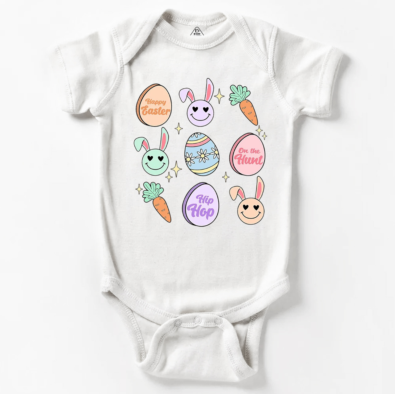 Smiley Bunny Bodysuit Beepumpkin