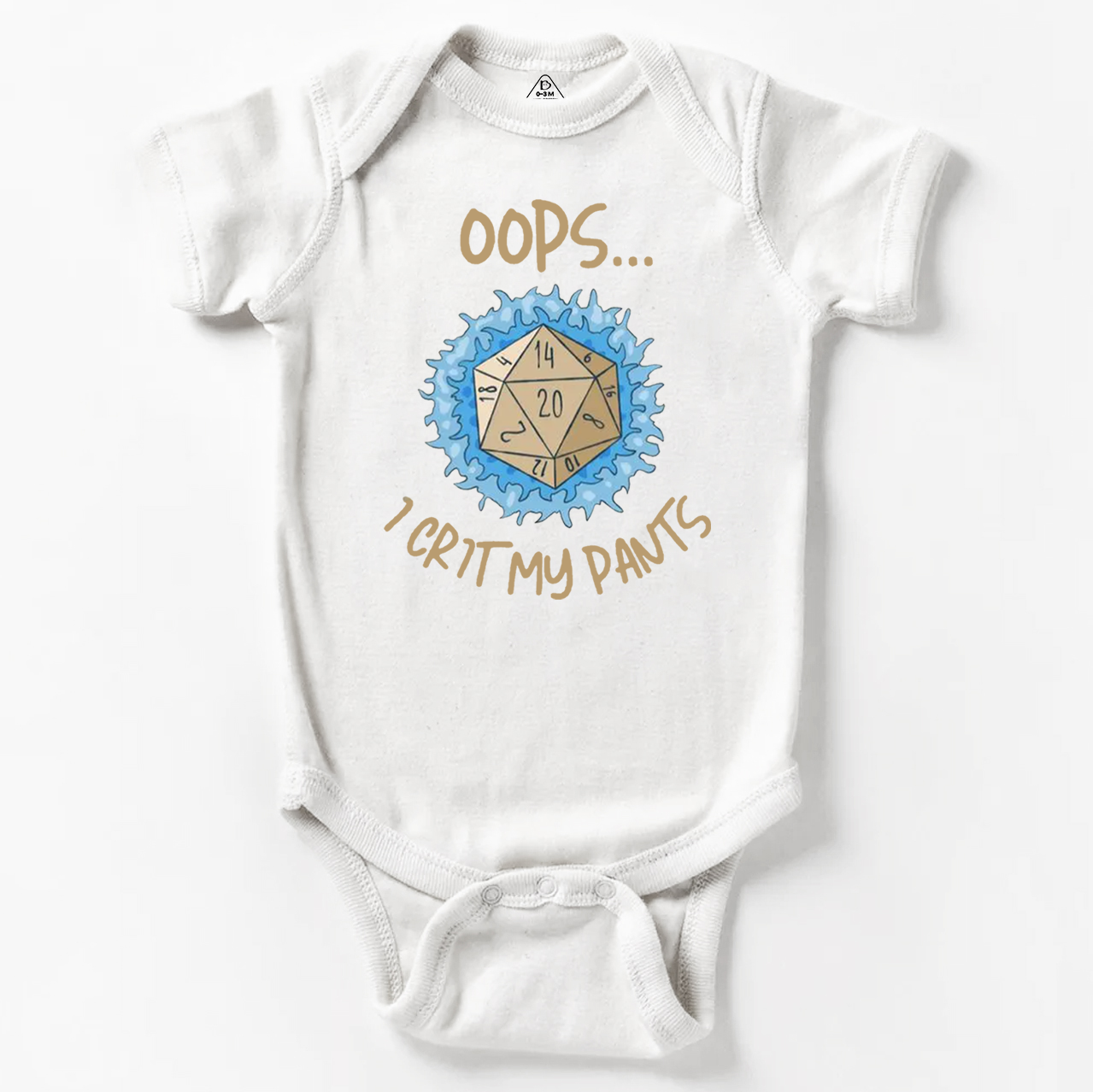 Oops I Crit My Pants Bodysuit Beepumpkin 7