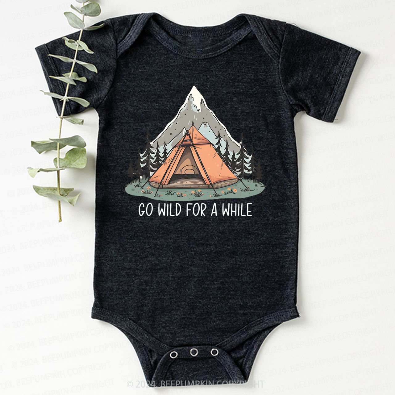 Go Wild For A While Bodysuit For Baby 