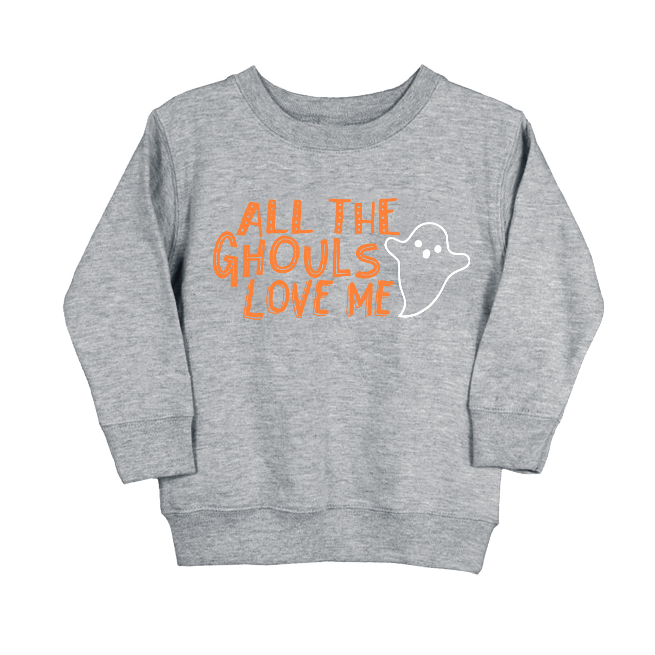 Halloween All The Ghouls Love Me Kids Sweatshirt