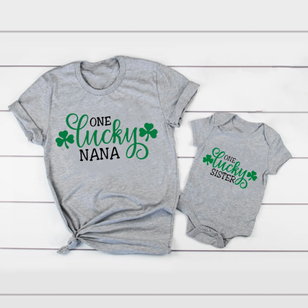 One Lucky St Patrick's Day Matching Shirts For Family
