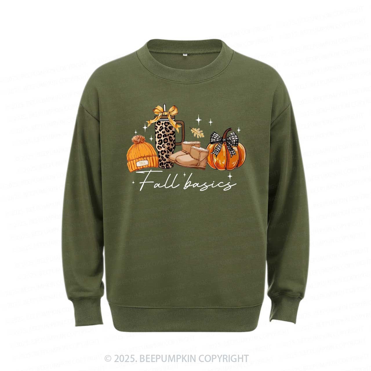  Fall Pumpkin Bow Sweatshirt Beepumpkin 