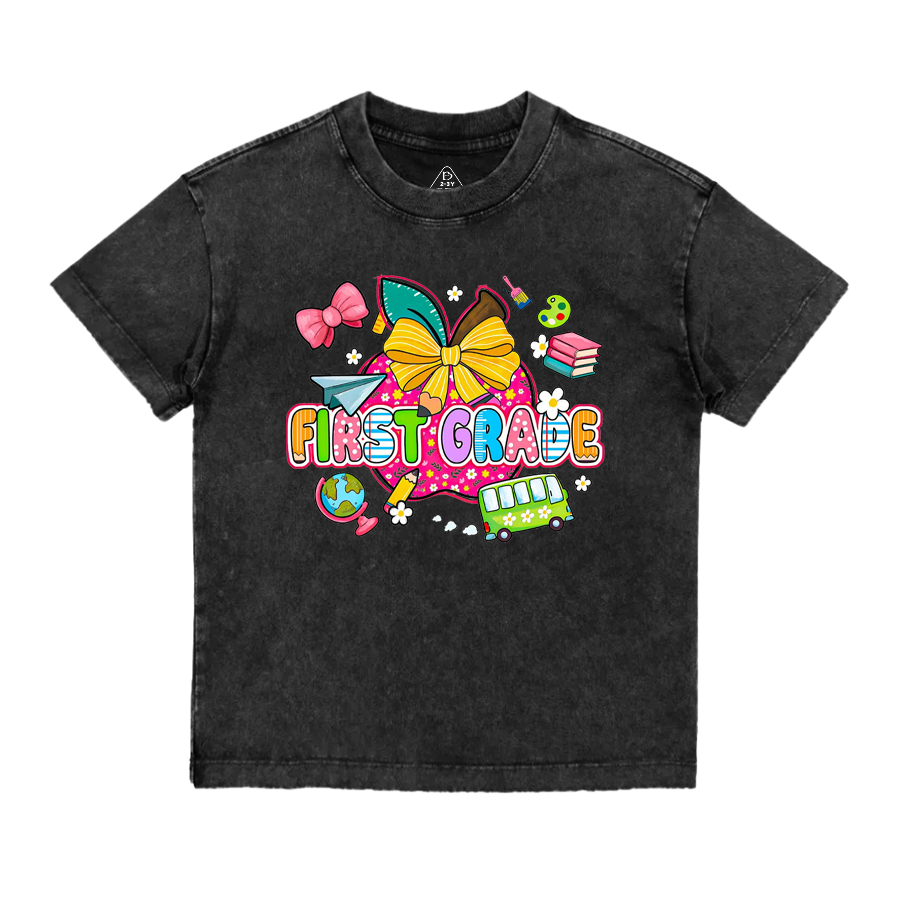 Personalized Gift Pack Toddler&Kids Washed Tees