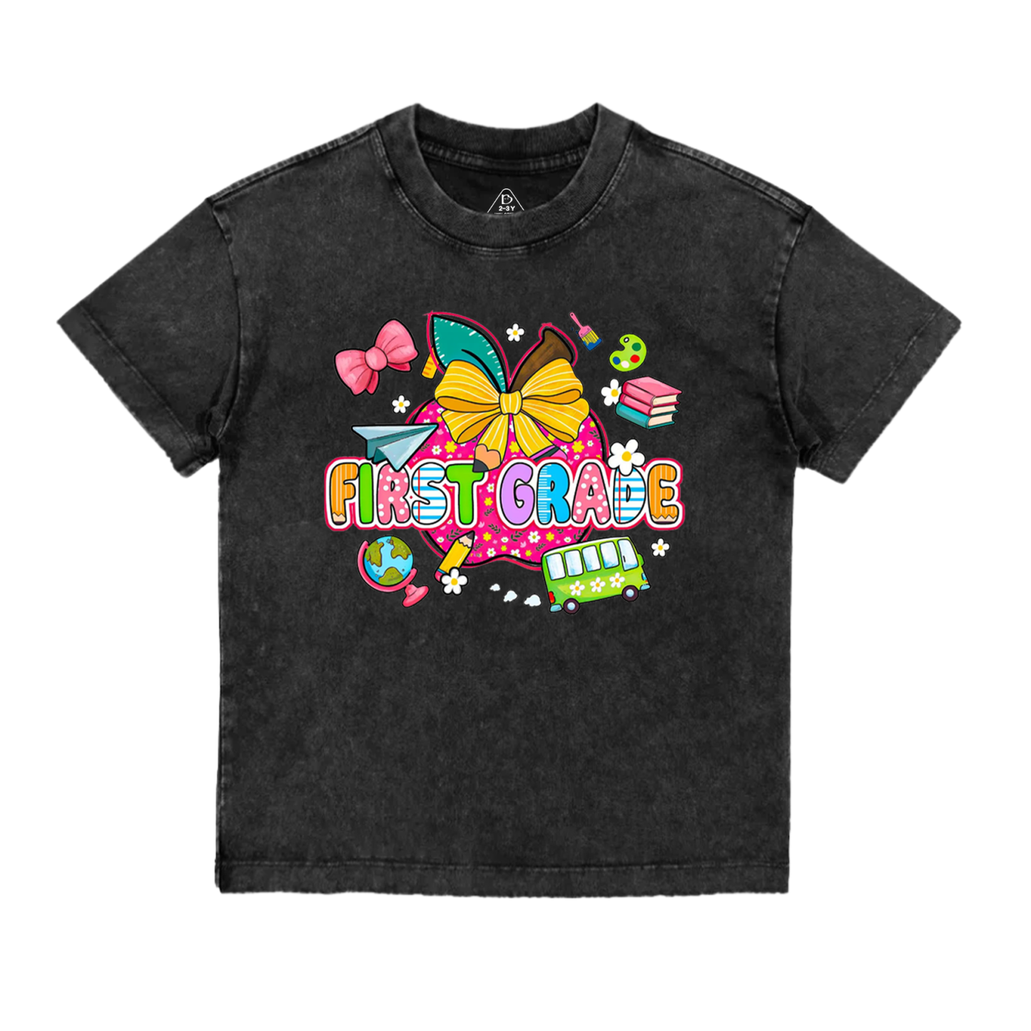 Personalized Gift Pack Toddler&Kids Washed Tees