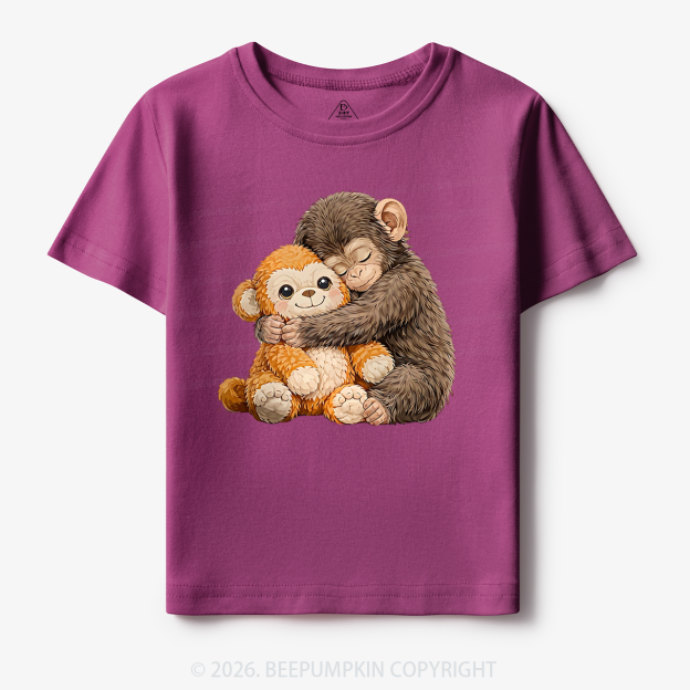 Dear Punch Monkey Lovely Toddler&Kid's Tees