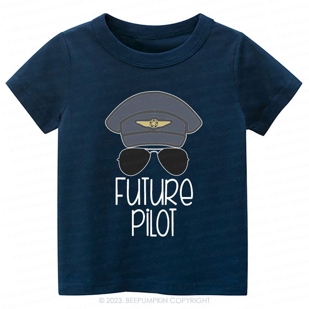 Future Pilot Sunglasses-Toddler Tees