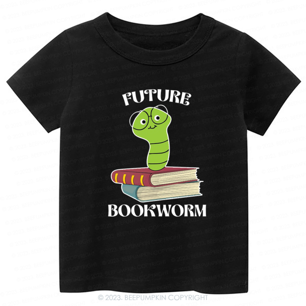 Future Bookworm Librarian Kids Shirt