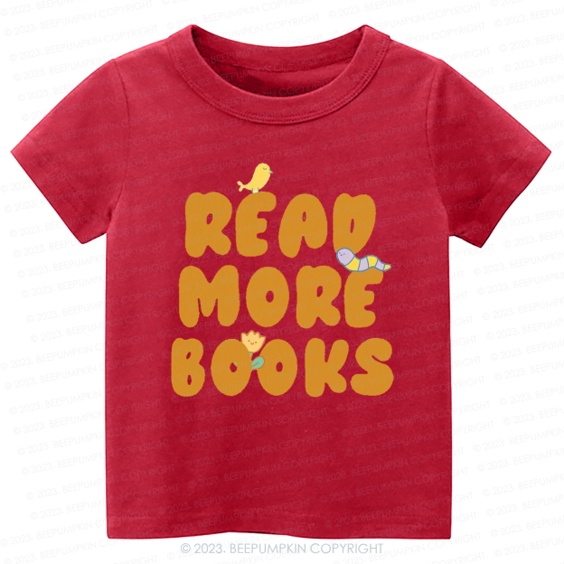 Read More Books  Graphic Kids Shirt