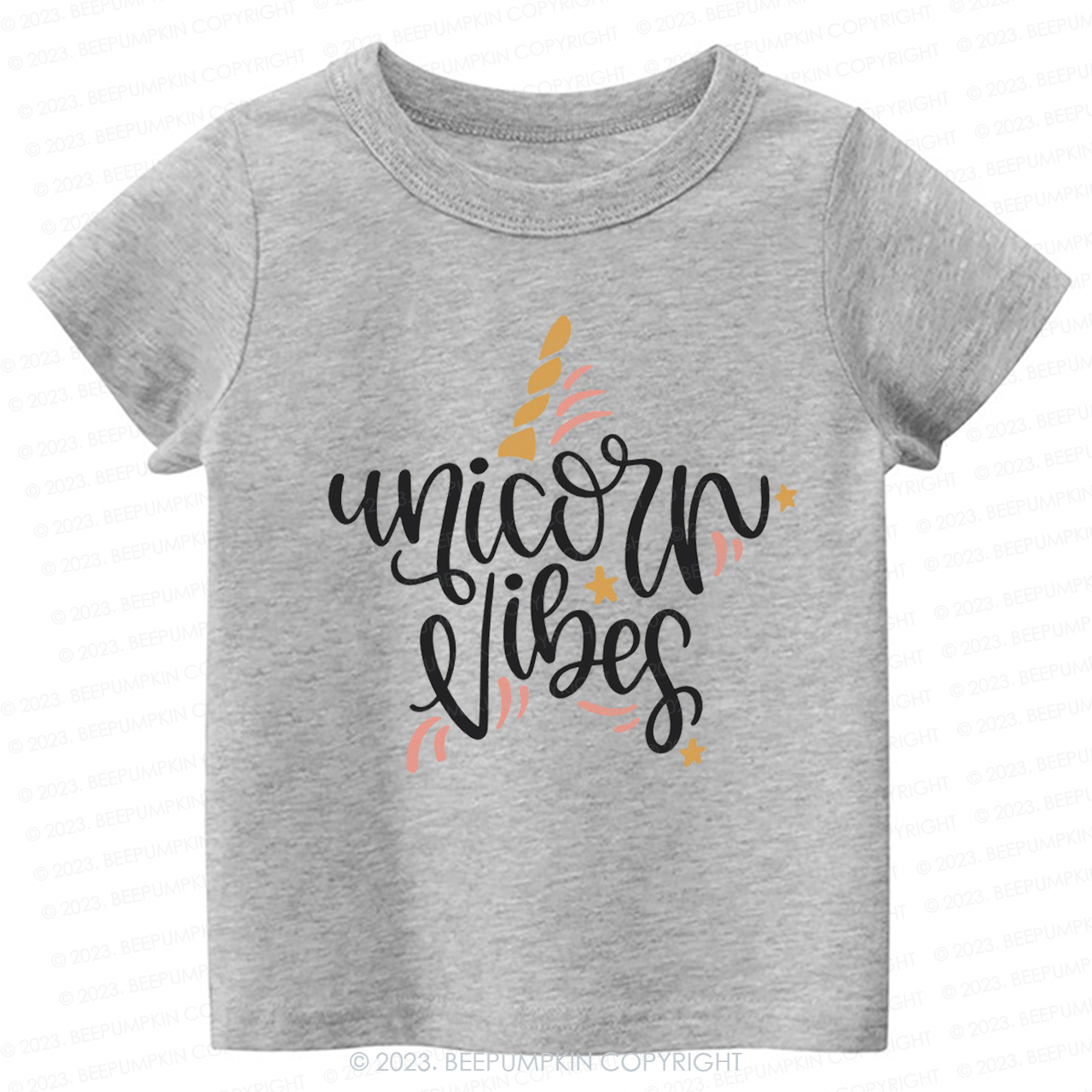 Unicorn Vibes Birthday Party Kids Shirt