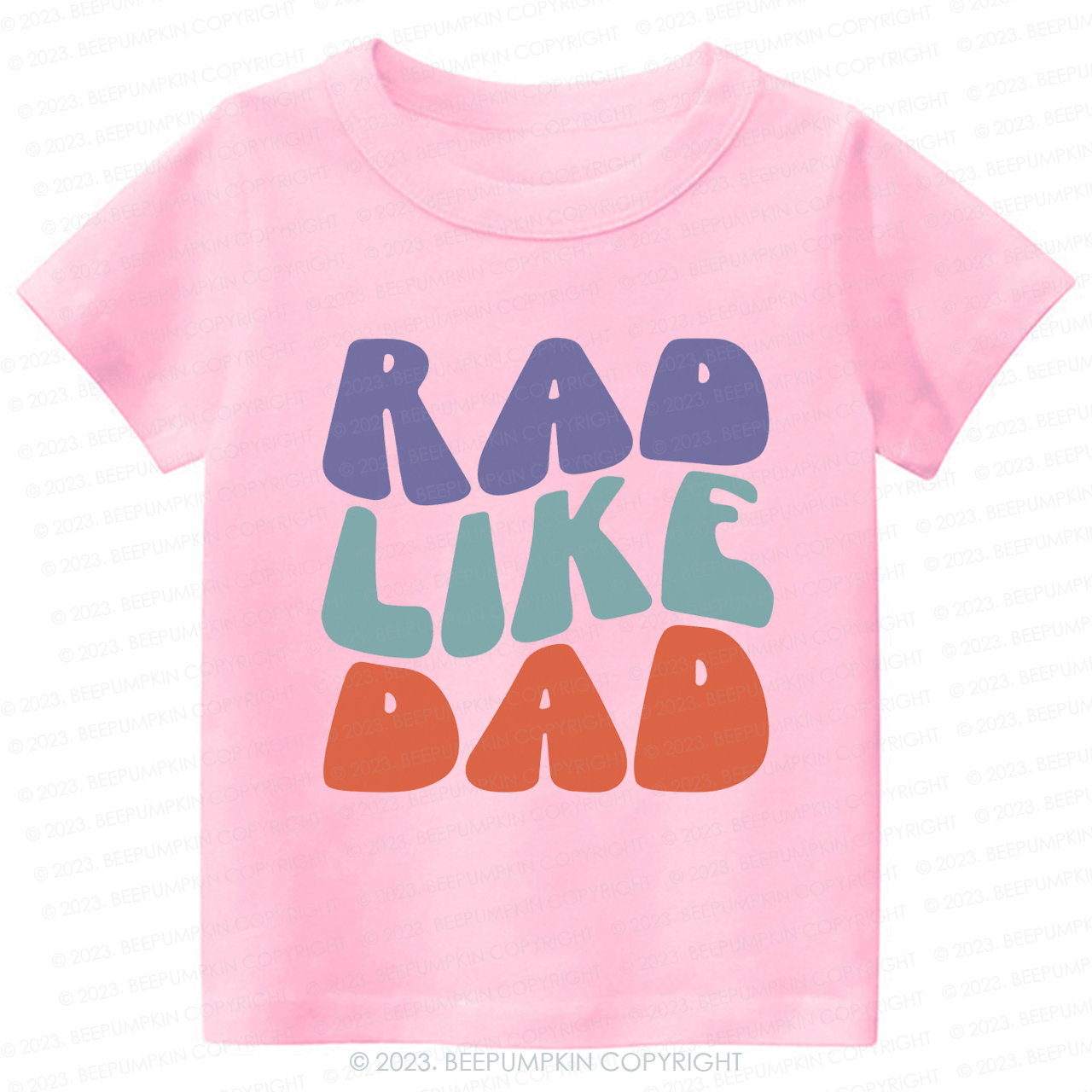 Rad Like Dad  Love My Dad Kids Shirt
