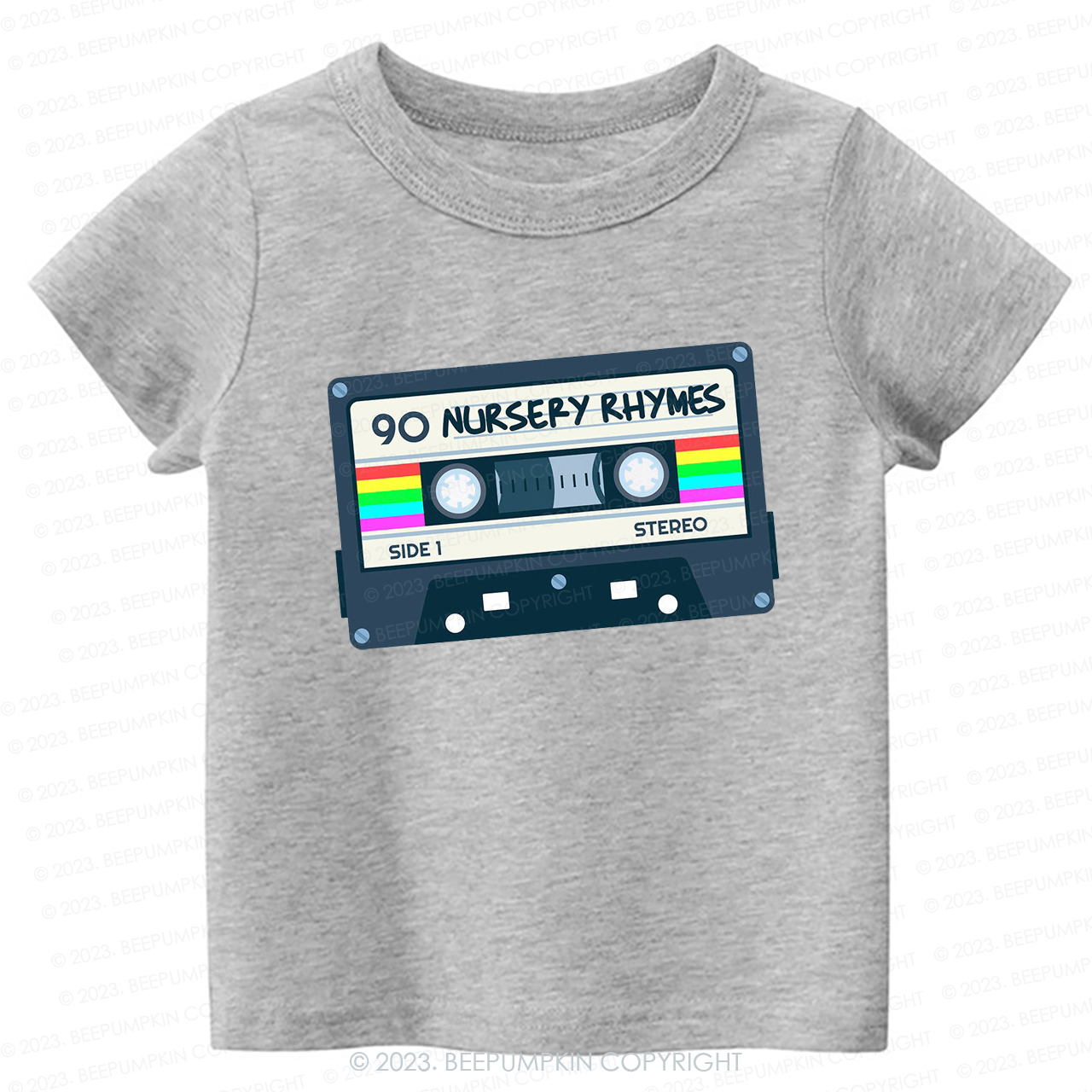 Nursery Rhymes Natural Mixtape Kids Shirt