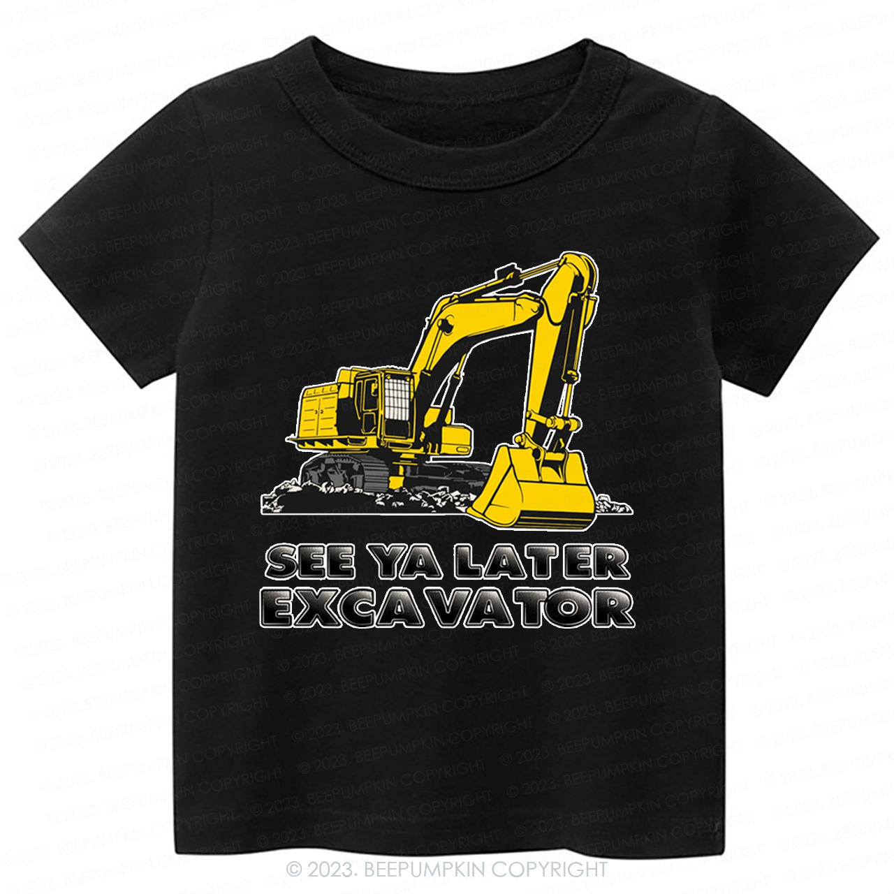 See Ya Later Excavator -Toddler Tees