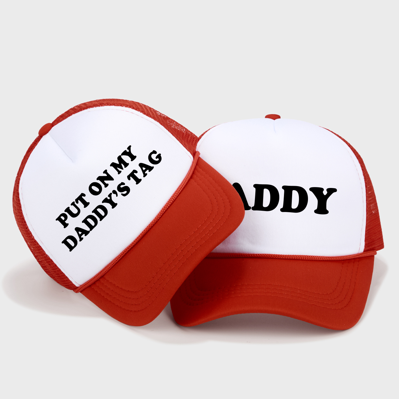 Personalized UPF 30+ Matching Family Trucker Hat