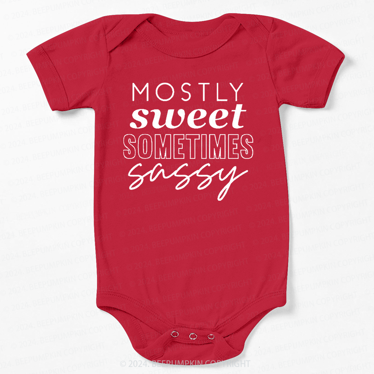 Mostly Sweet Sometimes Sassy Bodysuit For Baby