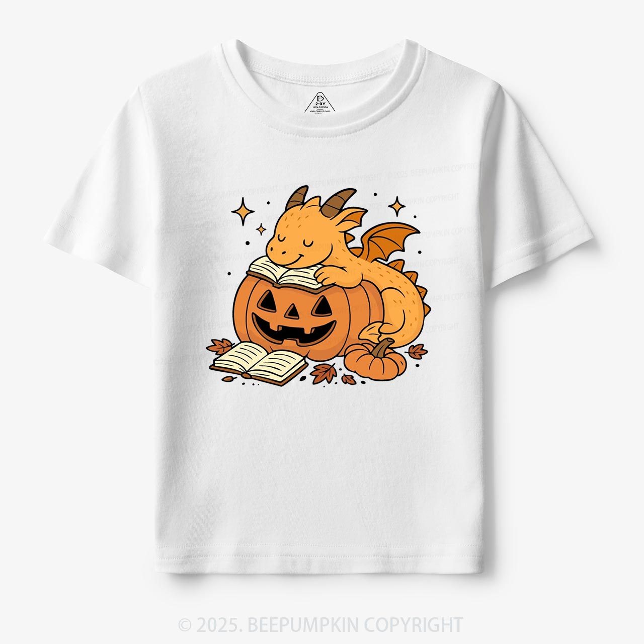 Sleeping Pumpkin Dragon Toddler&Kid's Tees Beepumpkin