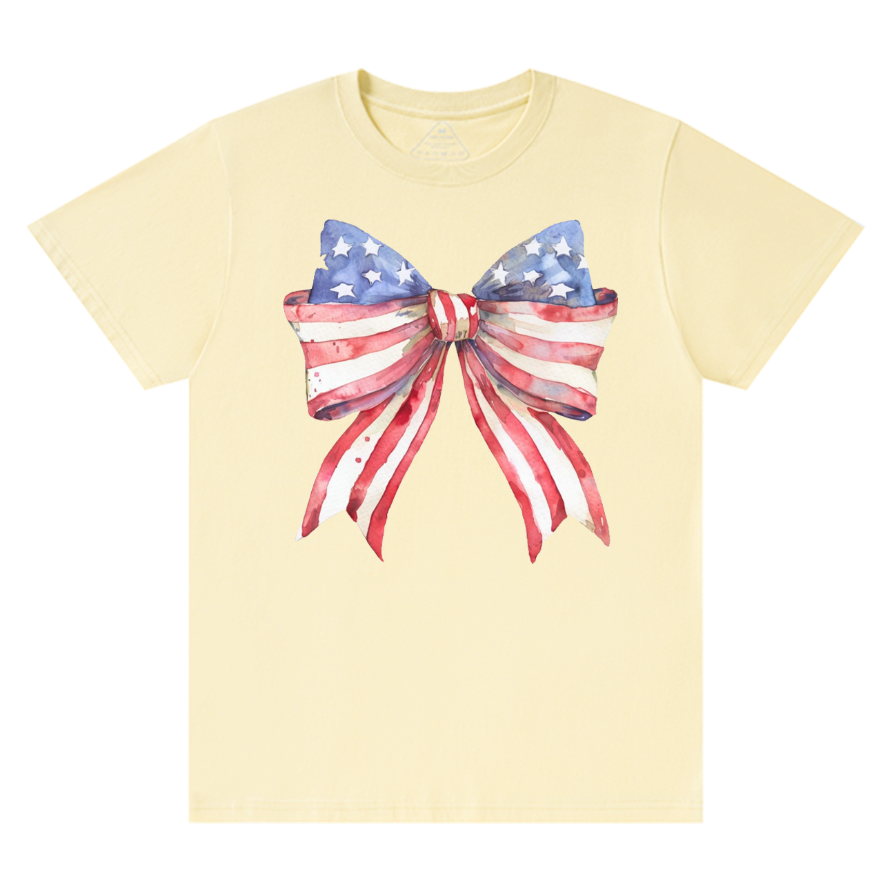 Coquette American Flag Mama T-Shirts