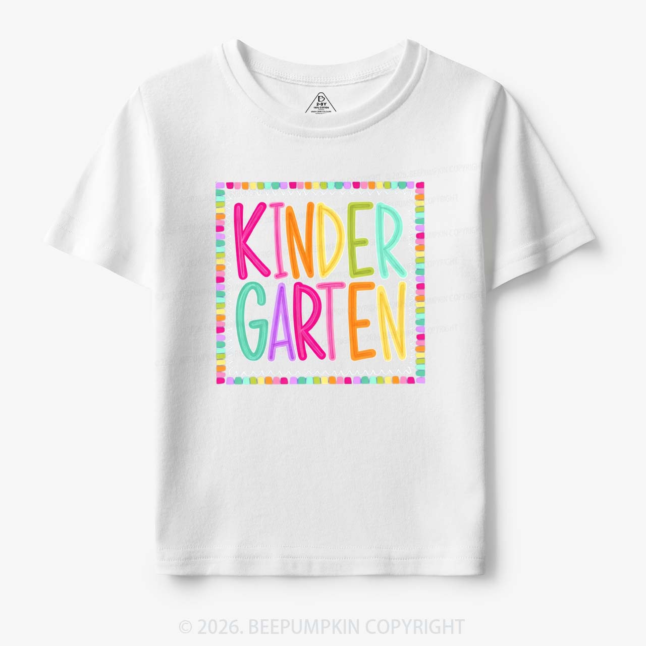 Color Pop Grade Level Back to School Toddler&Kid's Tees