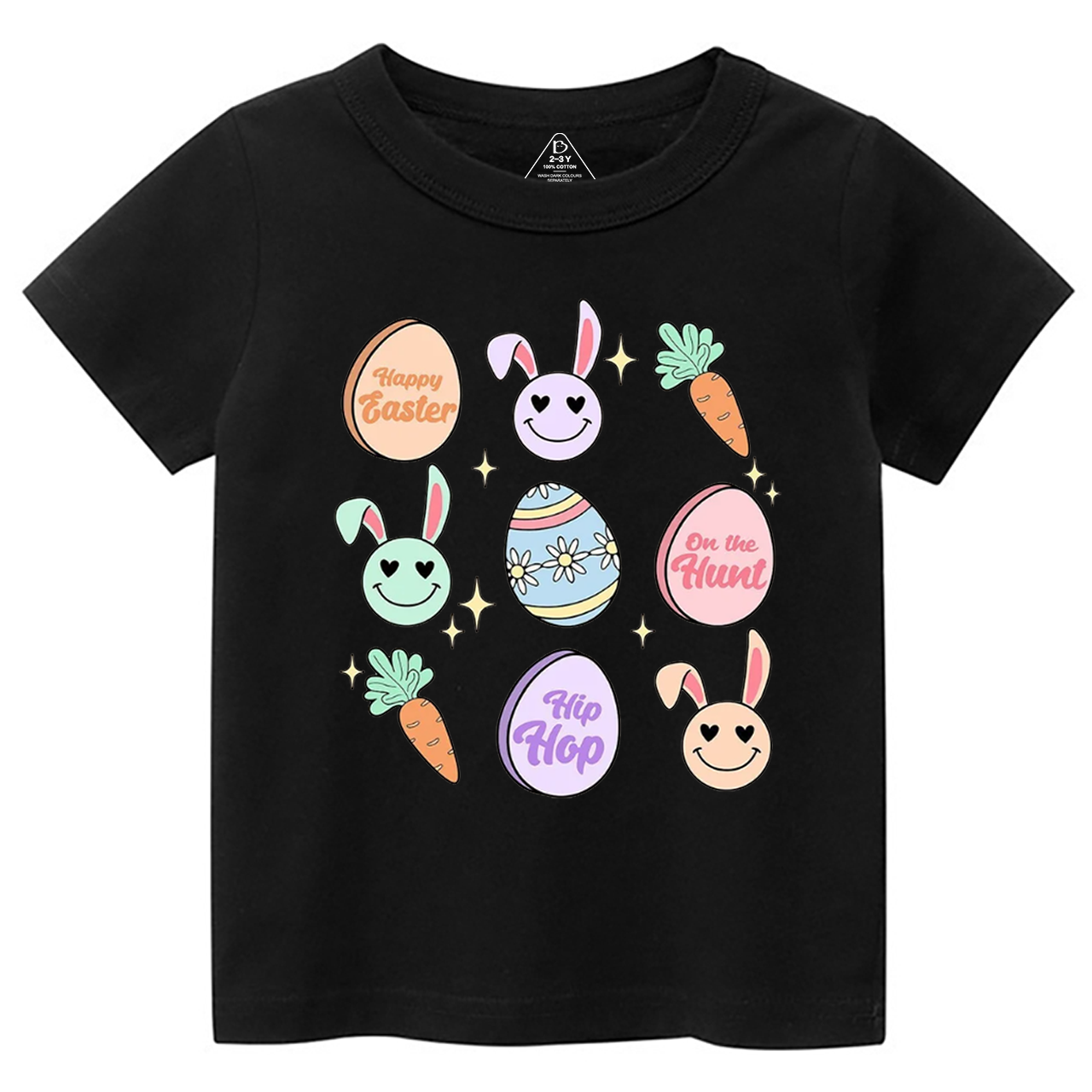 Smiley Bunny Toddler&Kid's Tees Beepumpkin