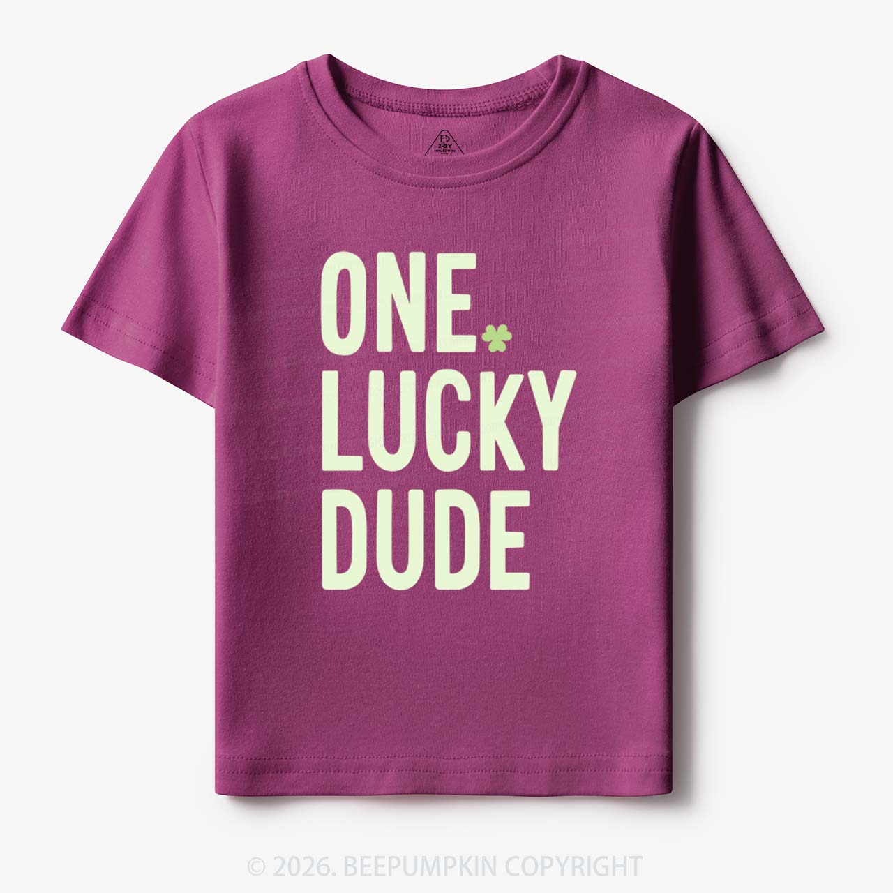 One Lucky Dude St. Patrick's Day Toddler&Kid's Tees Beepumpkin