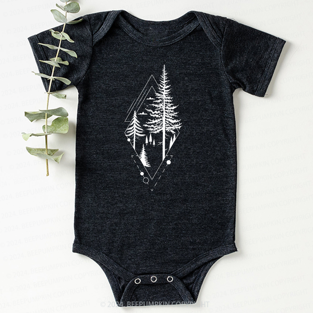 Modern Woods Bodysuit For Baby 