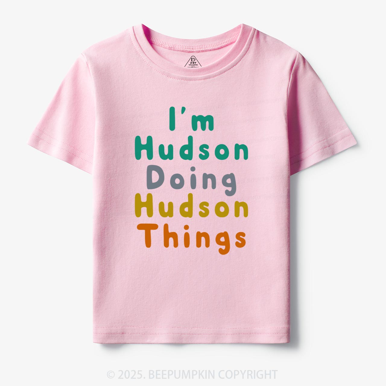 Personalized Doing My Things Toddler&Kid's Tees Beepumpkin