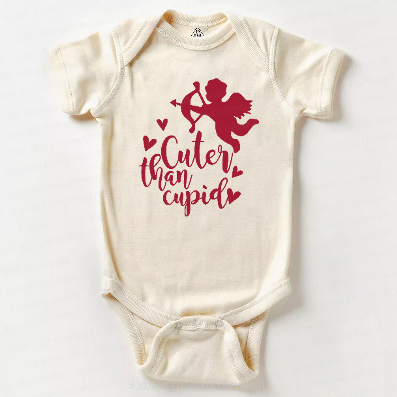 Cuter Than Cupid Valentine Baby Bodysuit