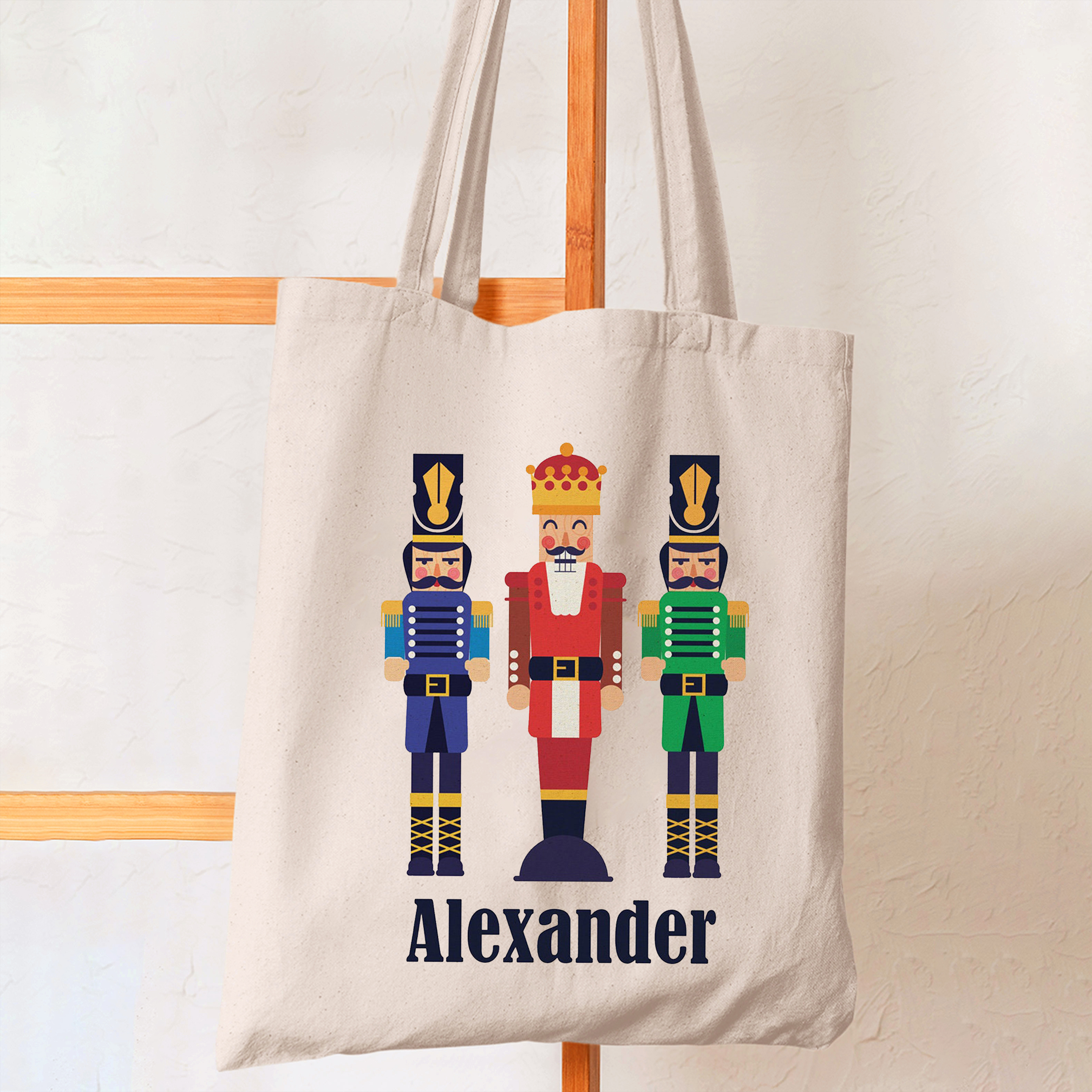 British Soldiers Christmas Tote Bag