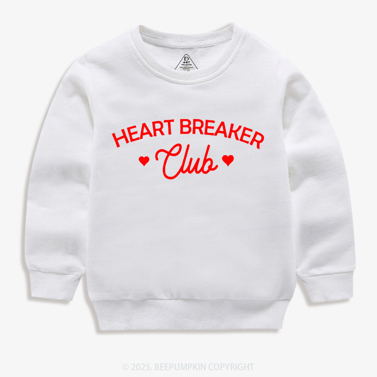Heart Breaker Club Valentine's Day Kid's Sweatshirt