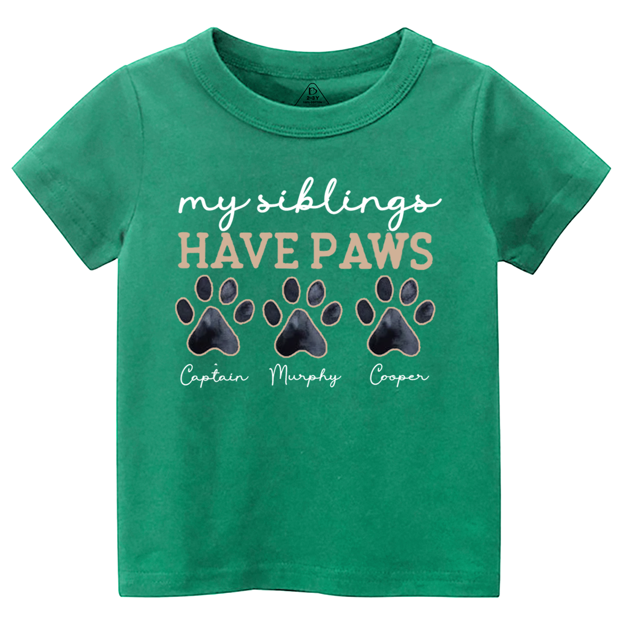Sibling Dog Toddler&Kid's Tees Beepumpkin