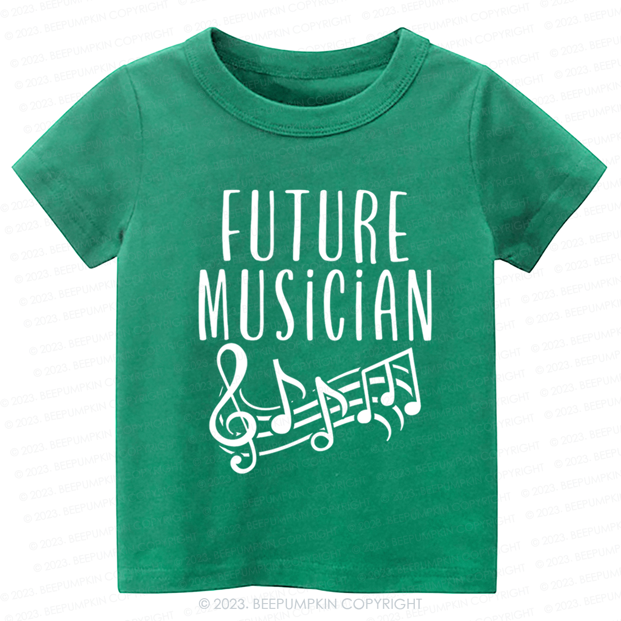 Future Musician Musical notes Kids Shirt