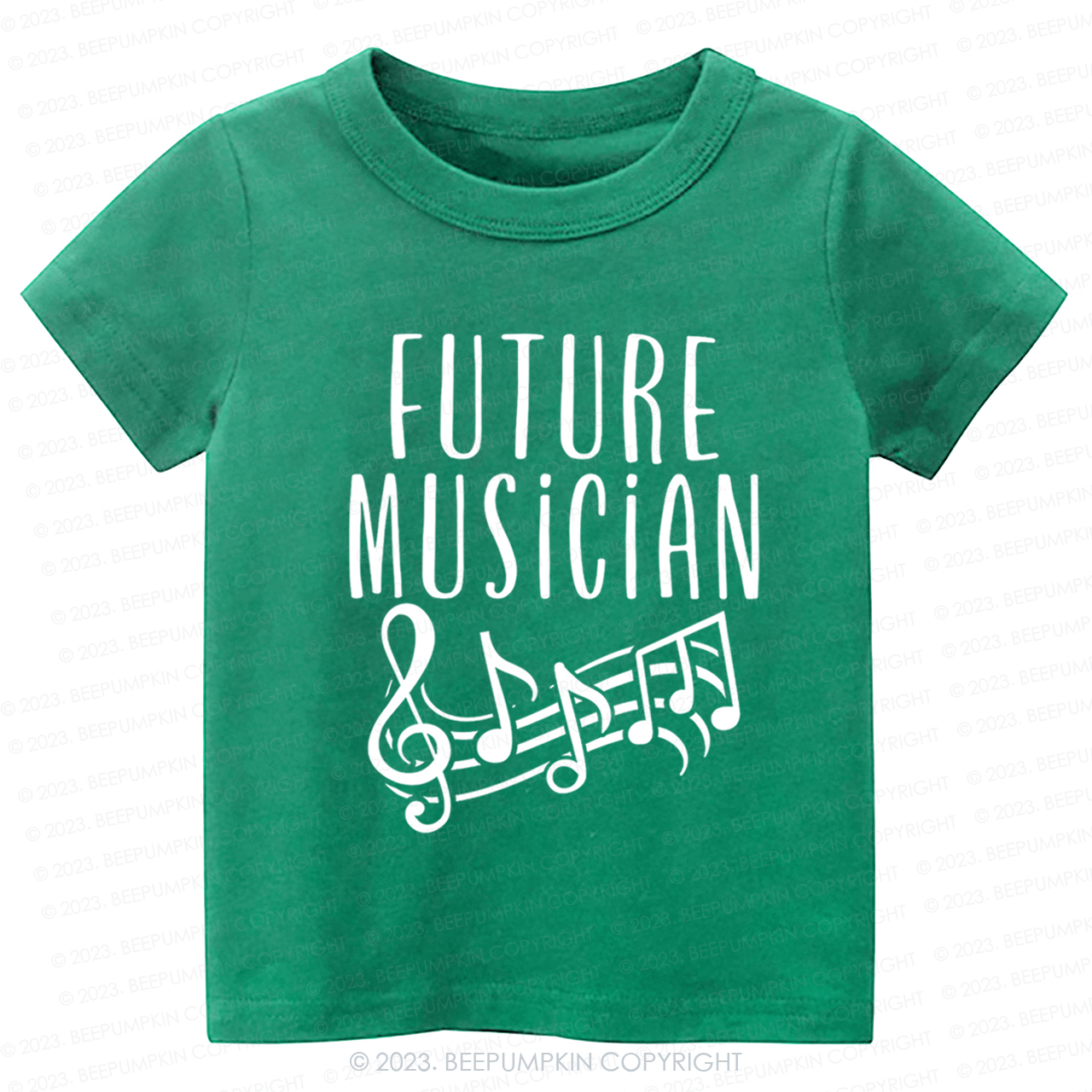 Future Musician Musical notes Kids Shirt