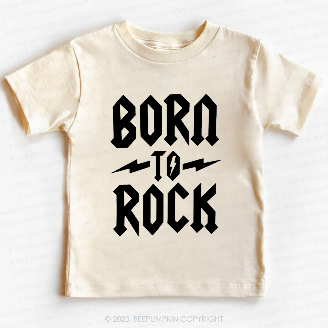 Born To Rock Heavy Metal Kids Shirt 8