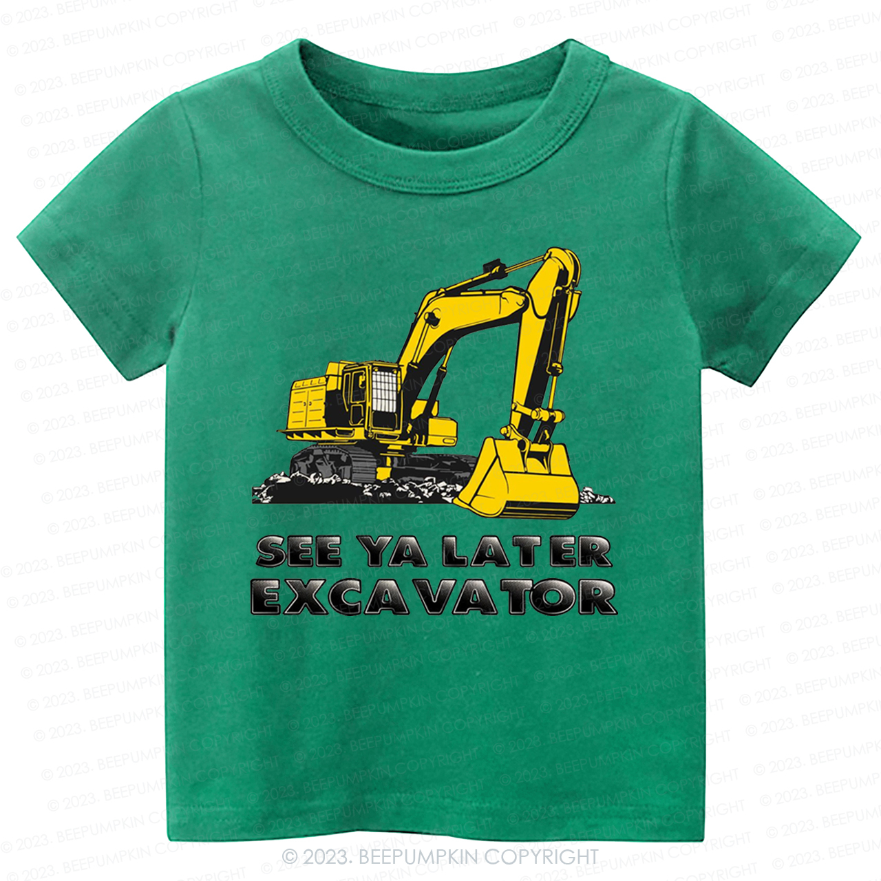 See Ya Later Excavator -Toddler Tees
