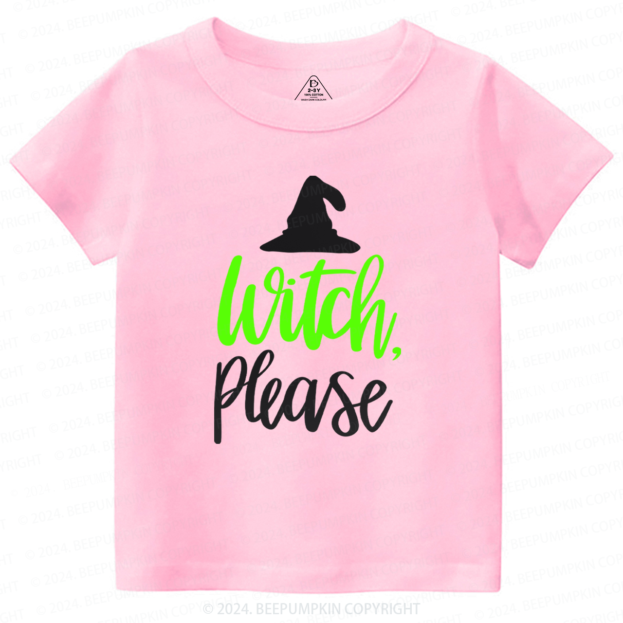 Witch Please Halloween Toddler&Kids Tees 