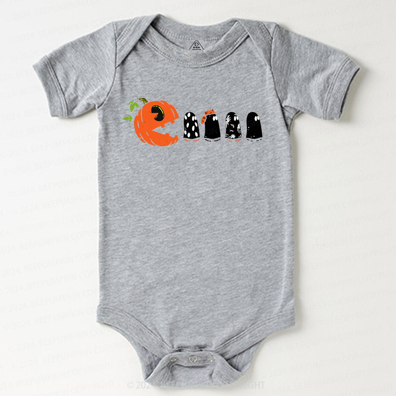 Funny Pumpkin Ghost Halloween Baby Bodysuits 