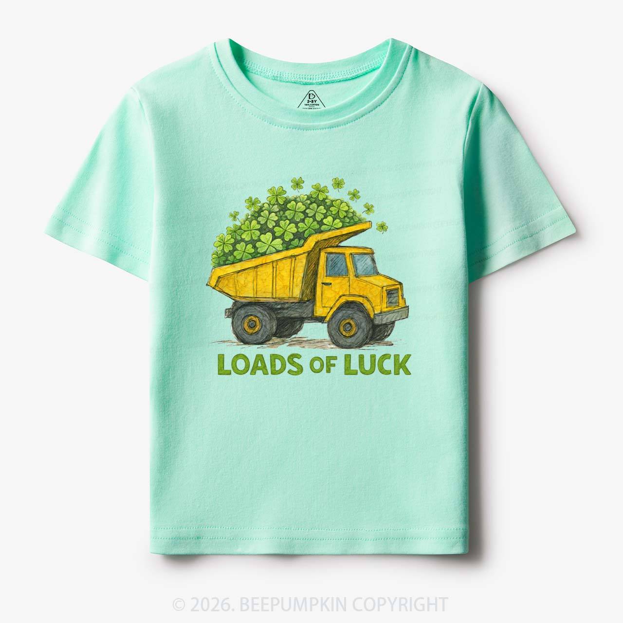 Loads Of Luck St. Patrick's Day Toddler&Kid's Tees Beepumpkin