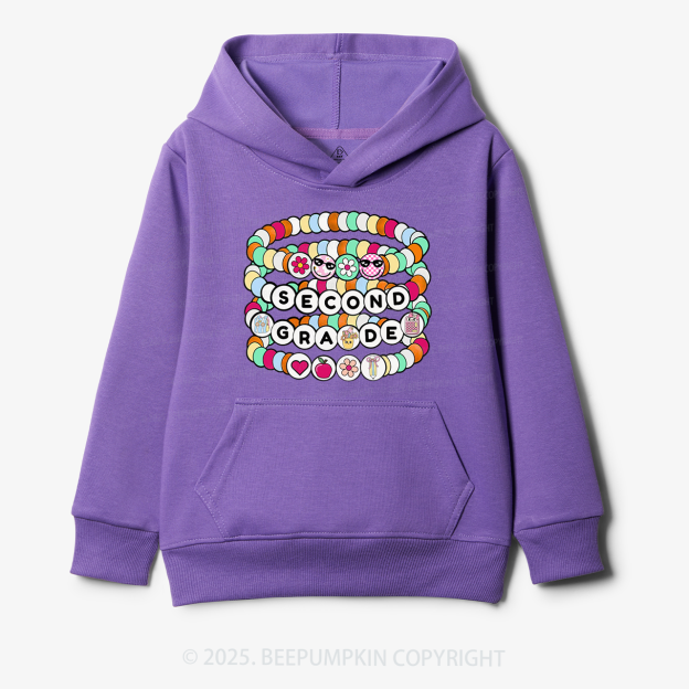 Personalized Friendship Bracelet Kid's Hoodies Beepumpkin