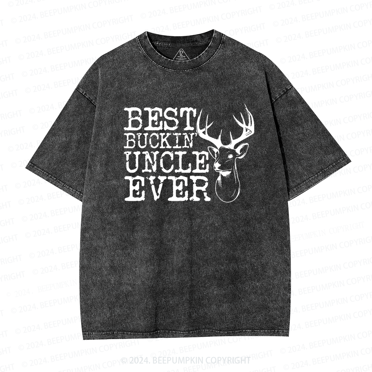 Best Buckin' Uncle Ever Washed T-Shirts 