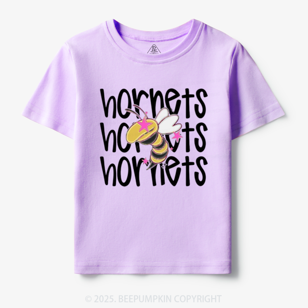 School Mascot Hornets Toddler&Kid's Tees Beepumpkin