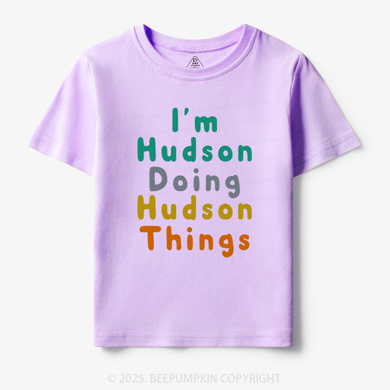 Personalized Doing My Things Toddler&Kid's Tees Beepumpkin