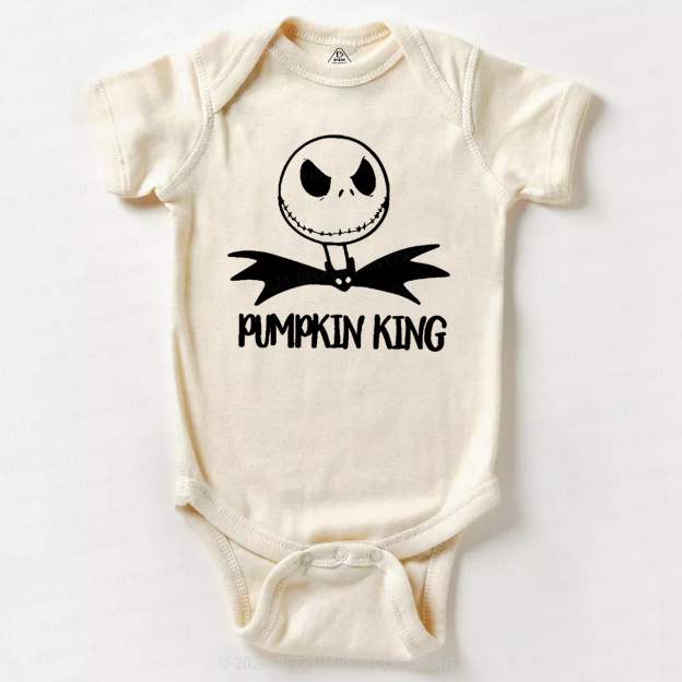 Pumpkin King Nightmare Halloween Baby Bodysuits 