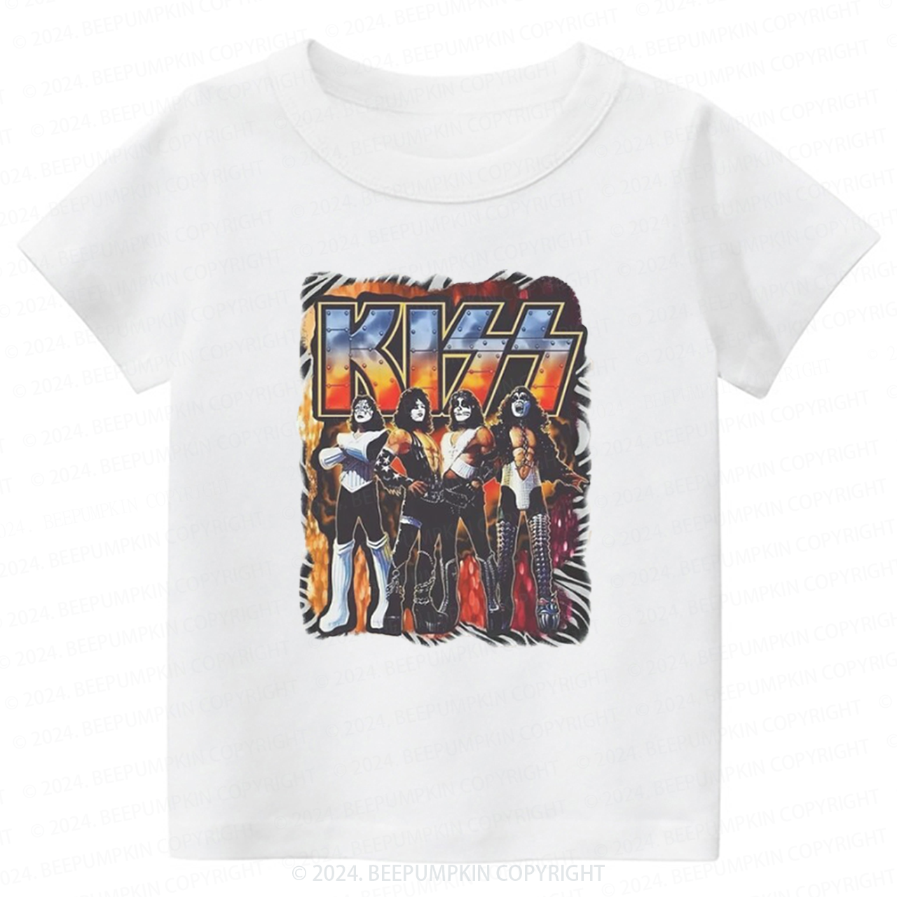 Cool Rock n Roll Band Toddler&Kids Tees 8