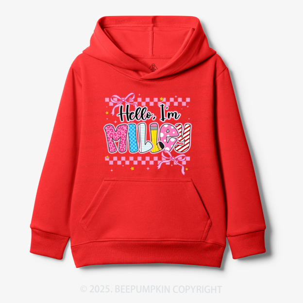Personalized Sweet & Sassy Kid's Hoodies Beepumpkin