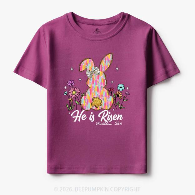 Risen In Bloom Faith & Flowers Toddler&Kids Tees
