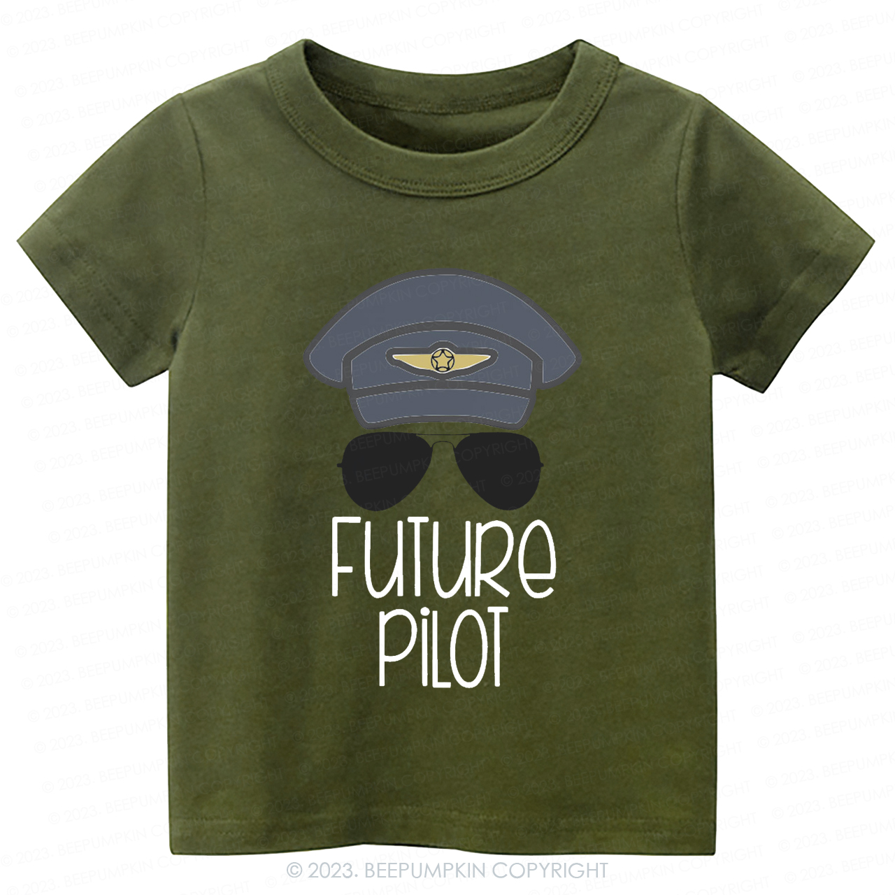 Future Pilot Sunglasses-Toddler Tees